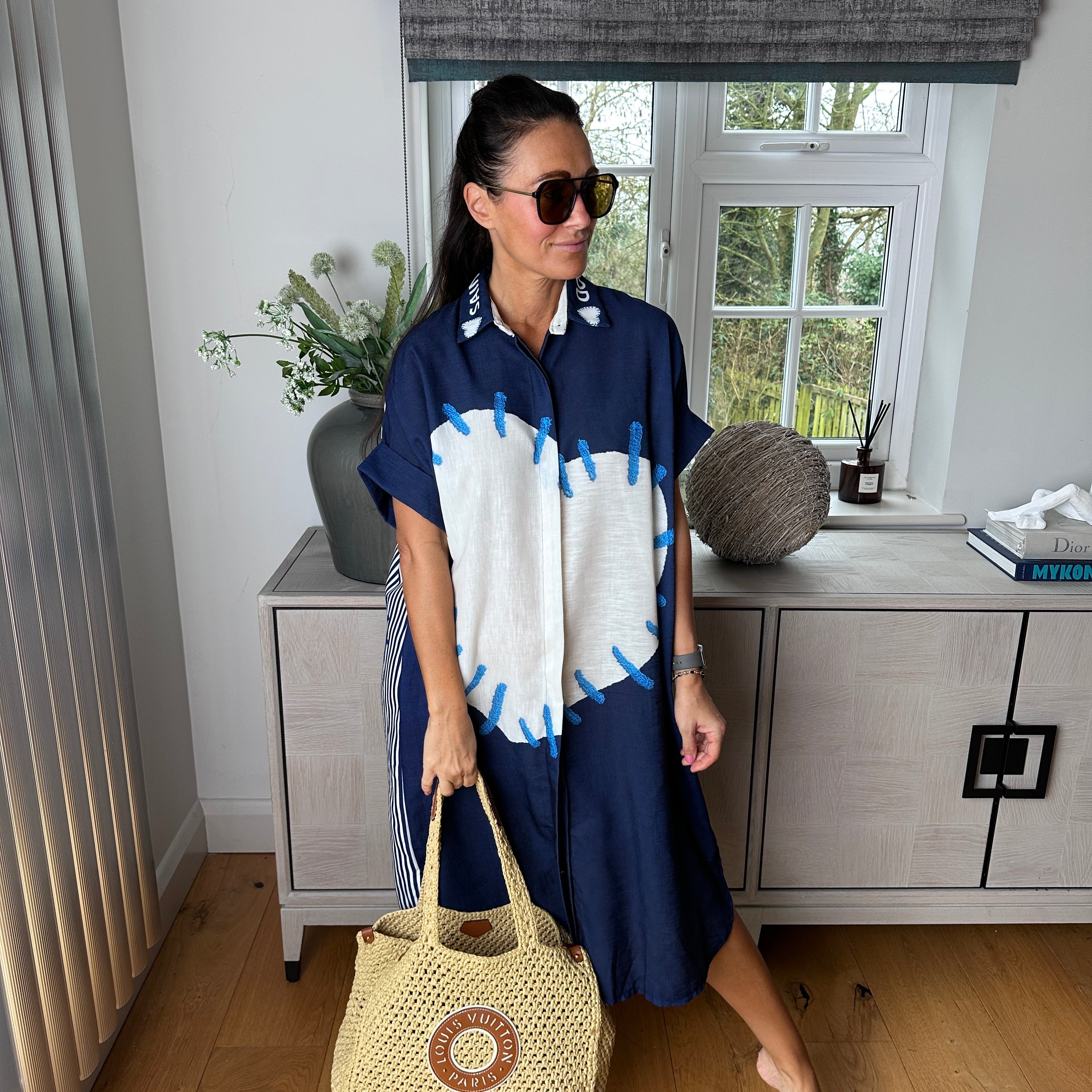 Lulu Shirt Dress - Blush Boutique Essex