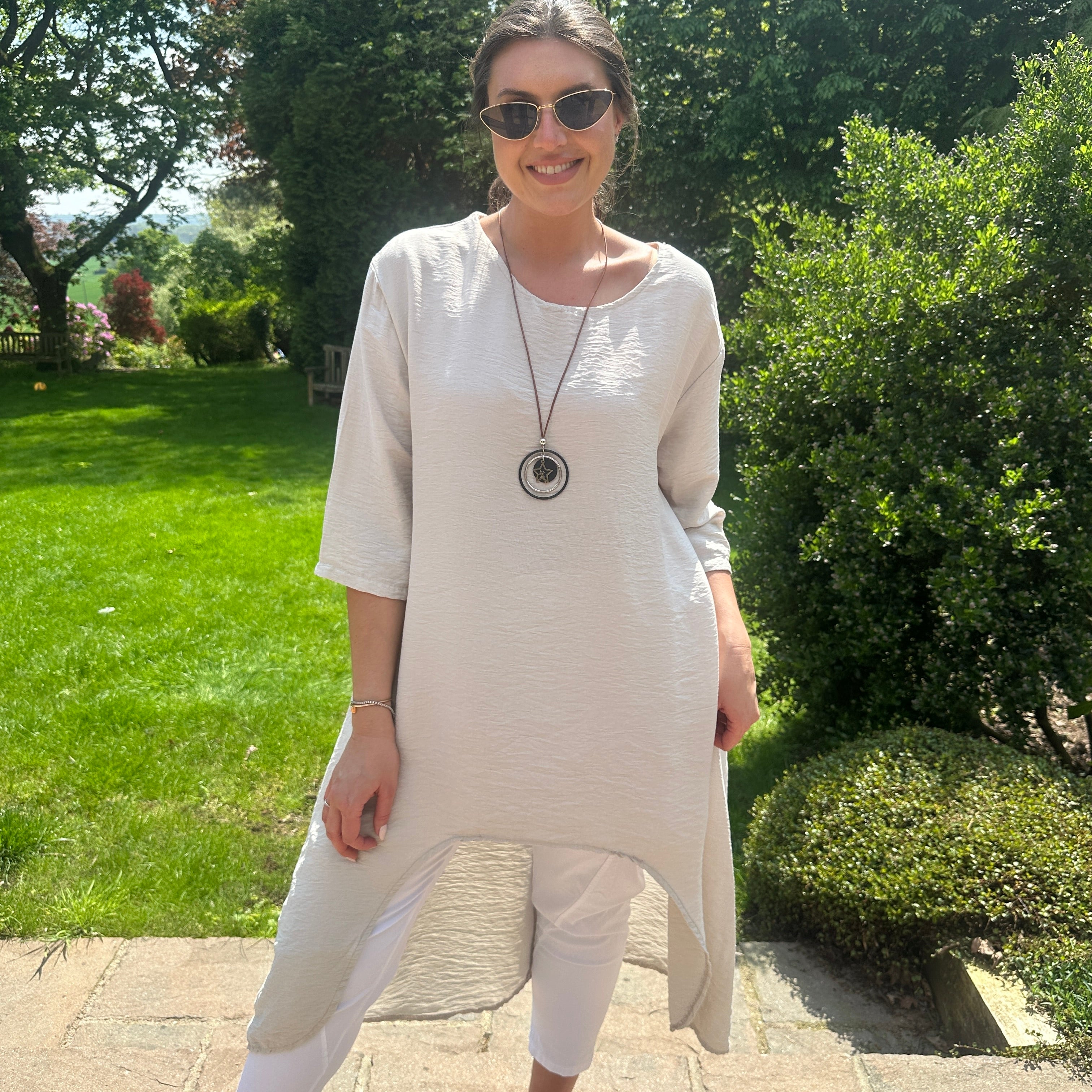 Vanessa Necklace Top - Blush Boutique Essex
