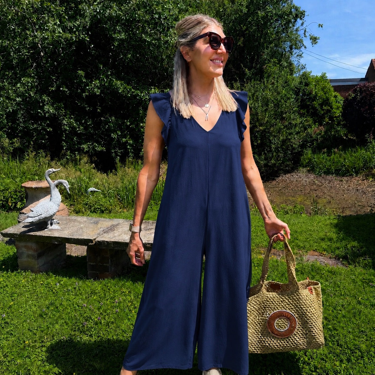 Blair Ruffle Jumpsuit