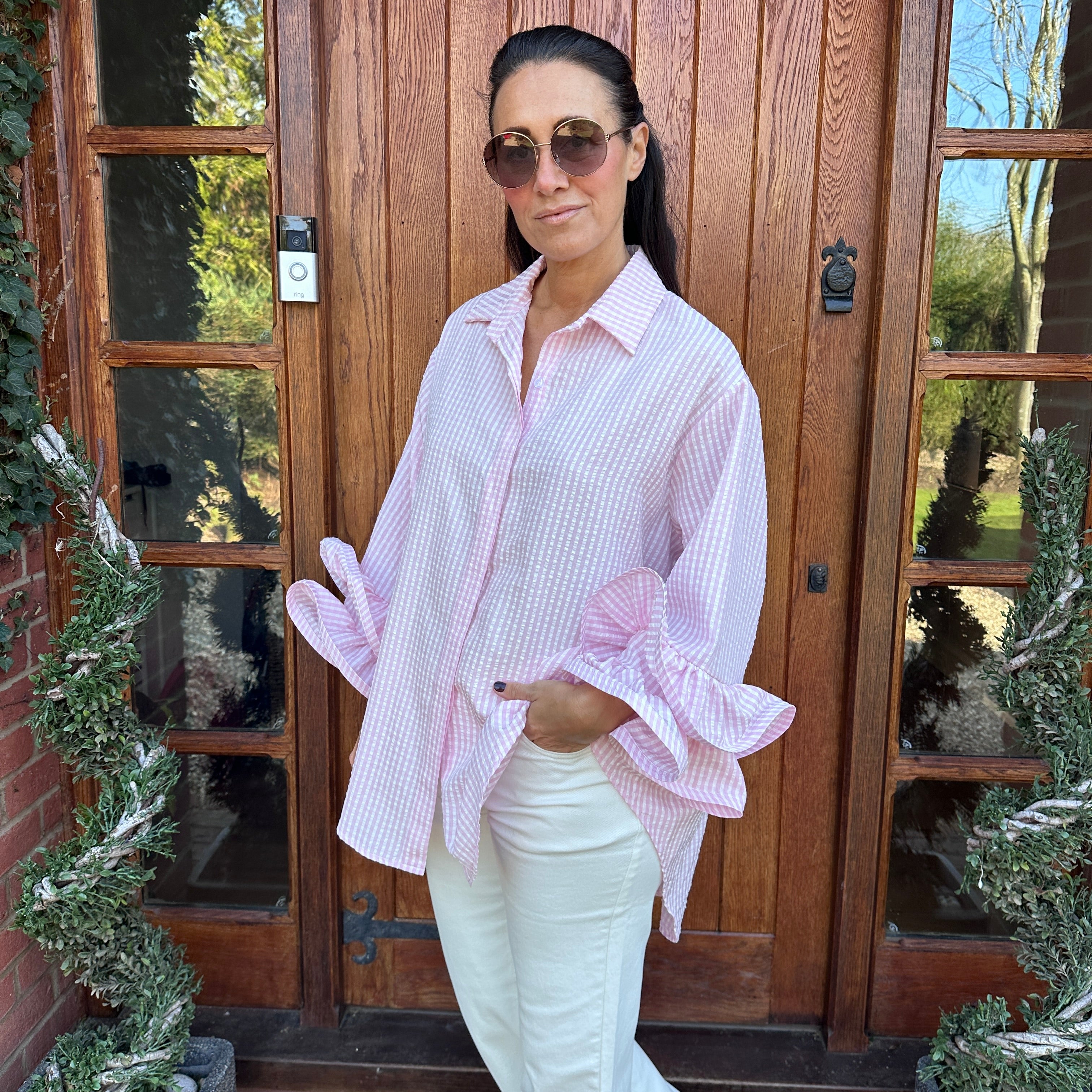Rex Gingham shirt - Blush Boutique Essex