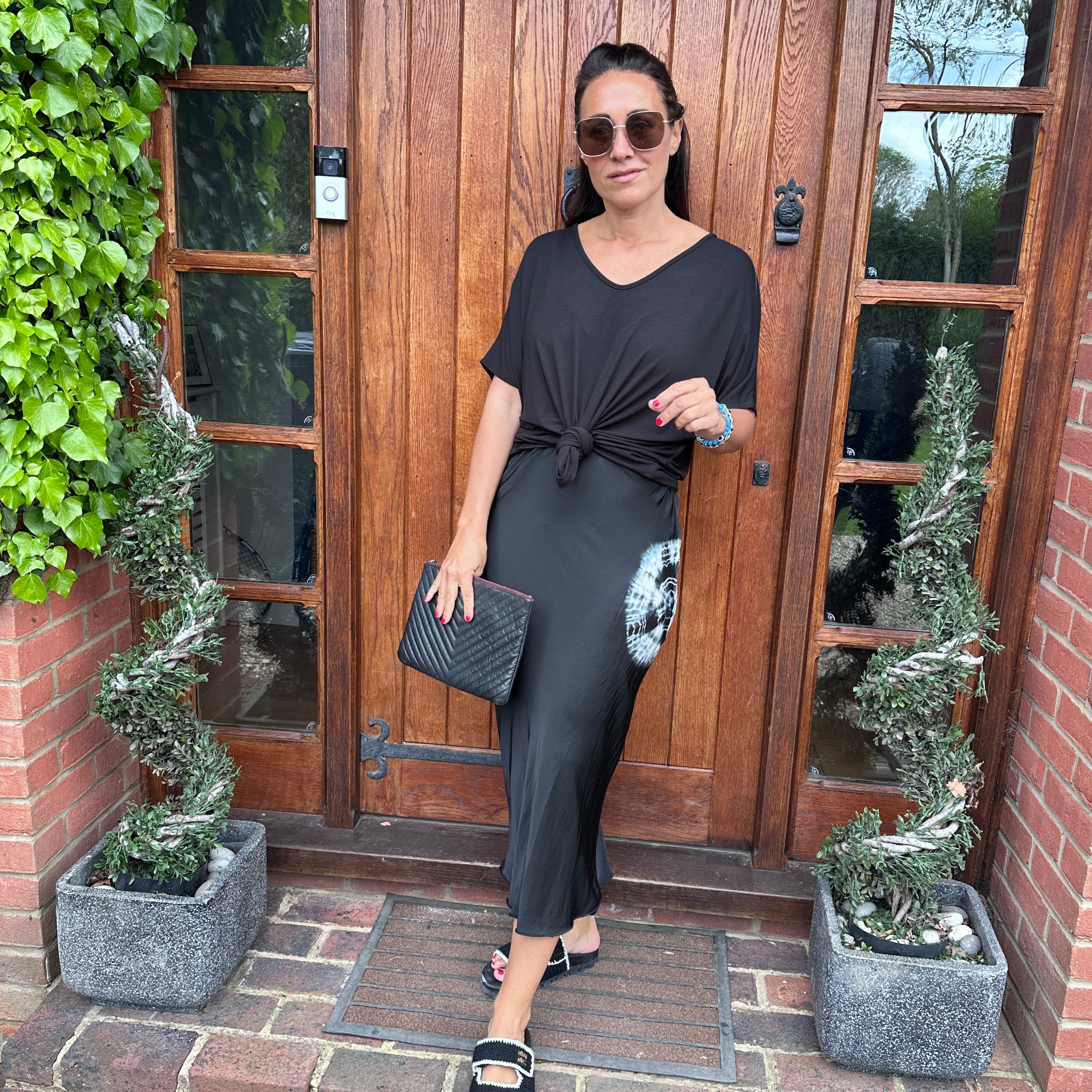 Connor Midi Skirt - Blush Boutique Essex