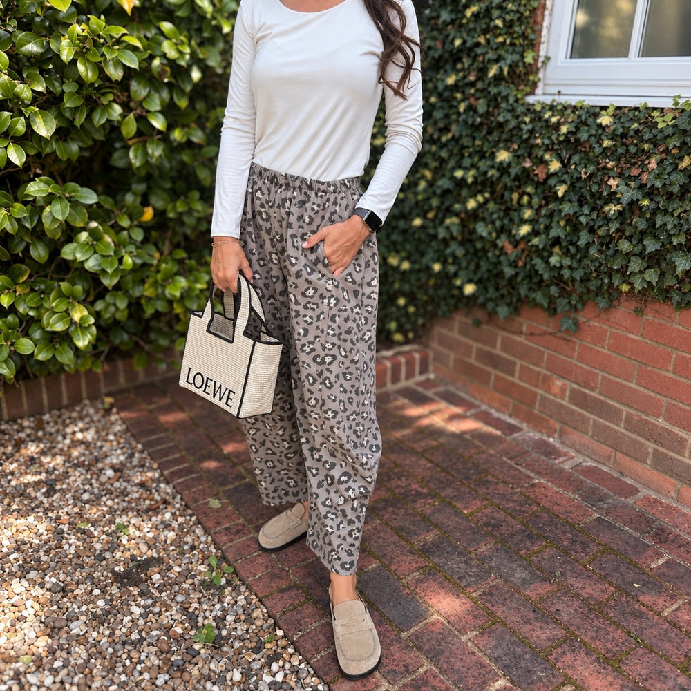 Cody Leopard Trousers