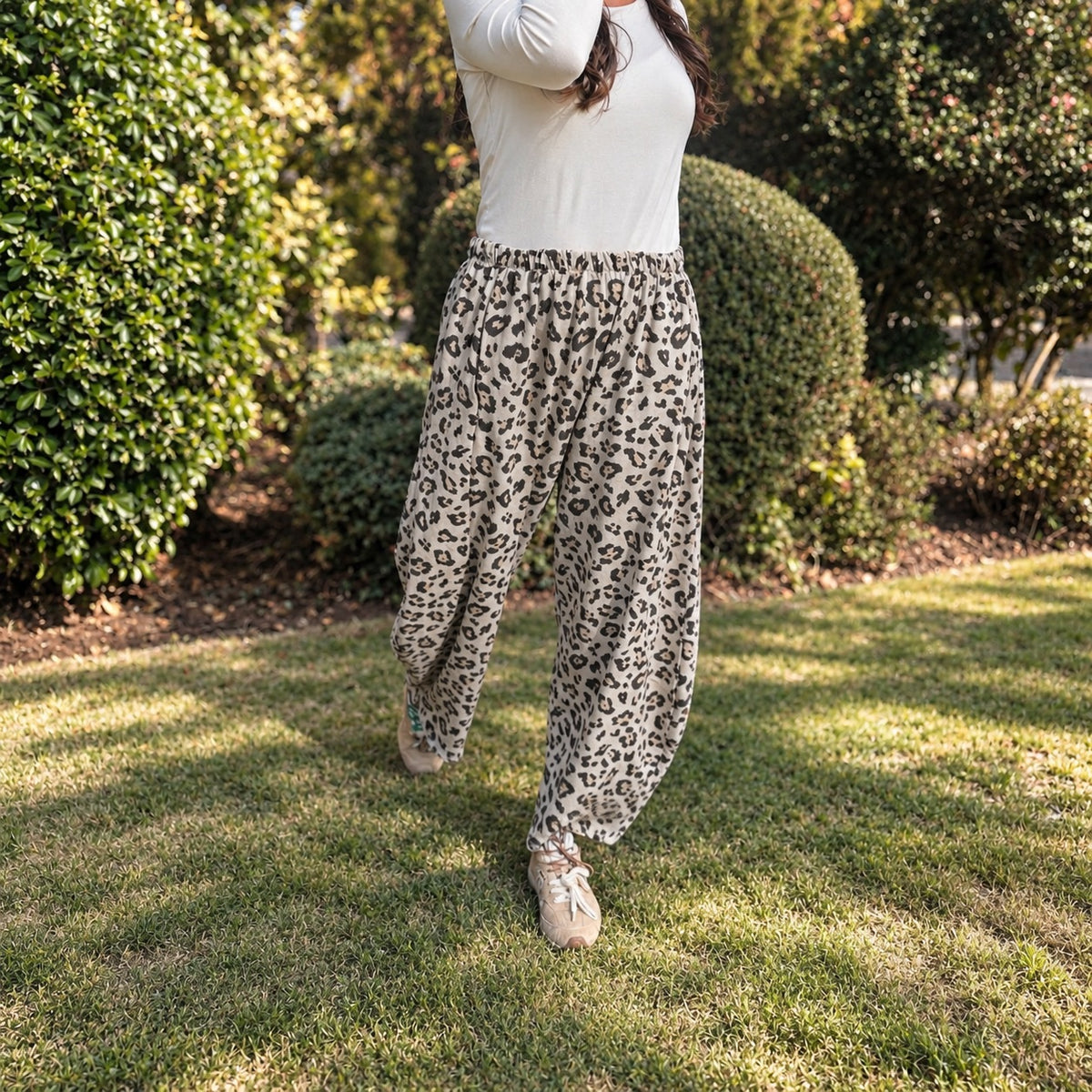 Cody Leopard Trousers