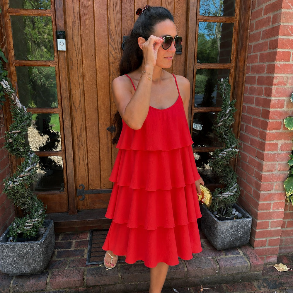 Stevie ruffle dress