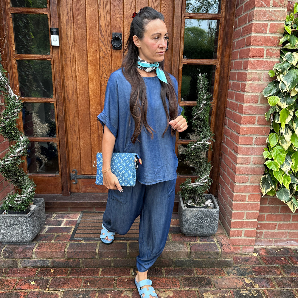 Lola Denim Co Ord - Blush Boutique Essex