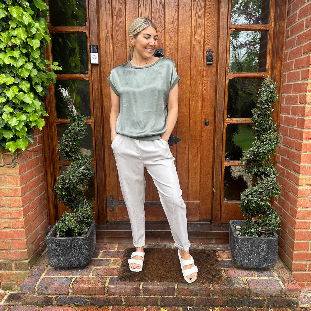 Brogan Cargo Trousers - Blush Boutique Essex