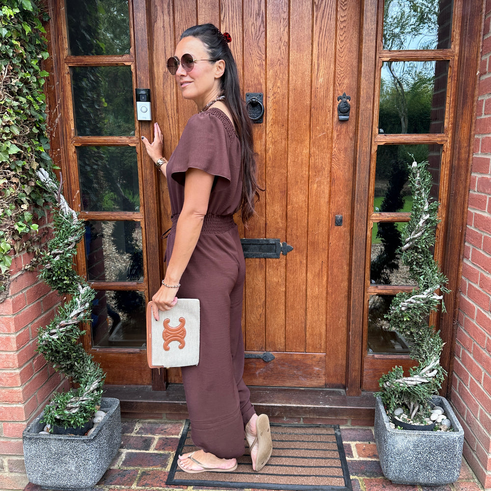 Carmen Jumpsuit - Blush Boutique Essex