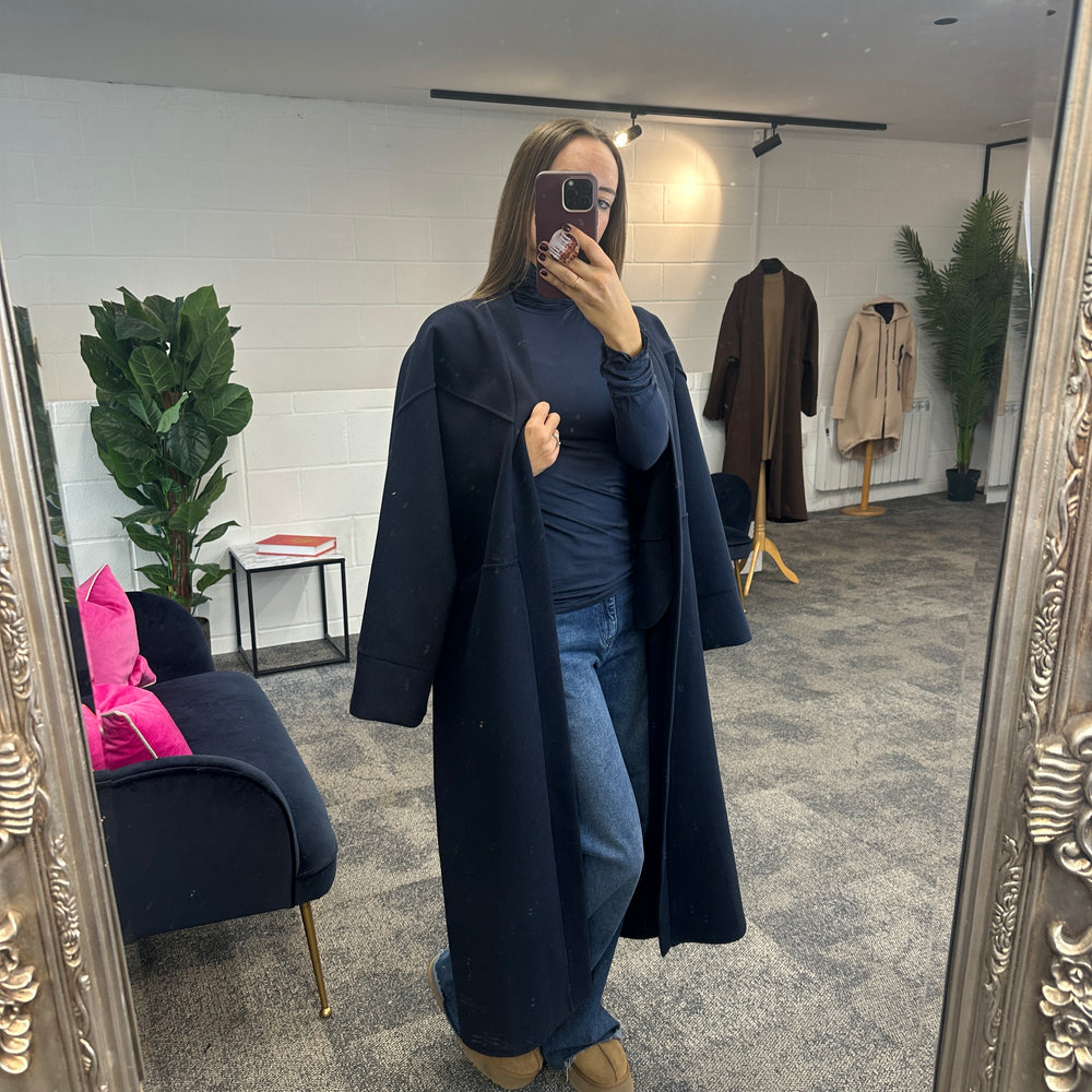 Ruche Roll Neck - Blush Boutique Essex