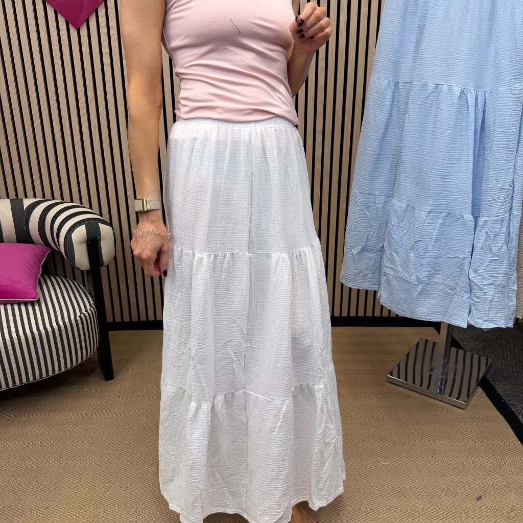 Francis Tiered skirt - Blush Boutique Essex