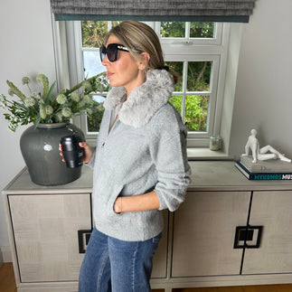 Cozi Fur Cardigan