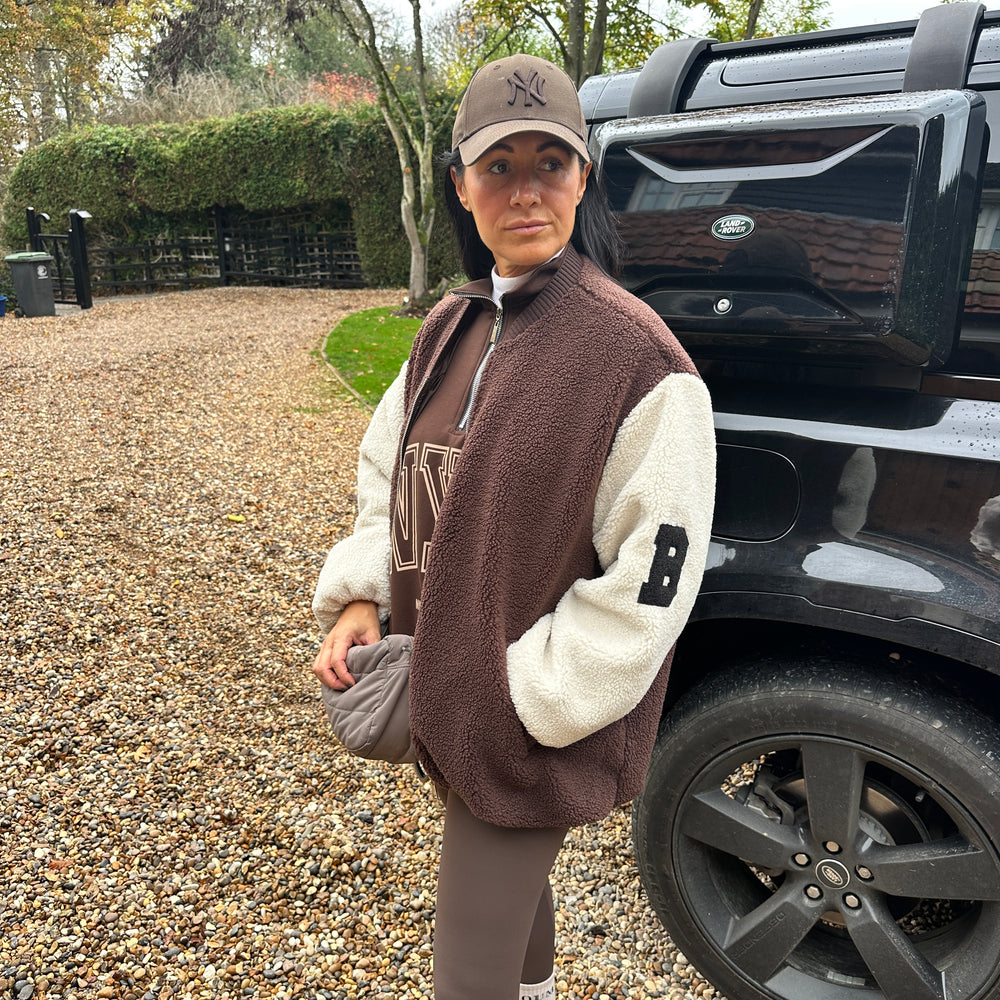 Bailey Boucle Bomber - Blush Boutique Essex