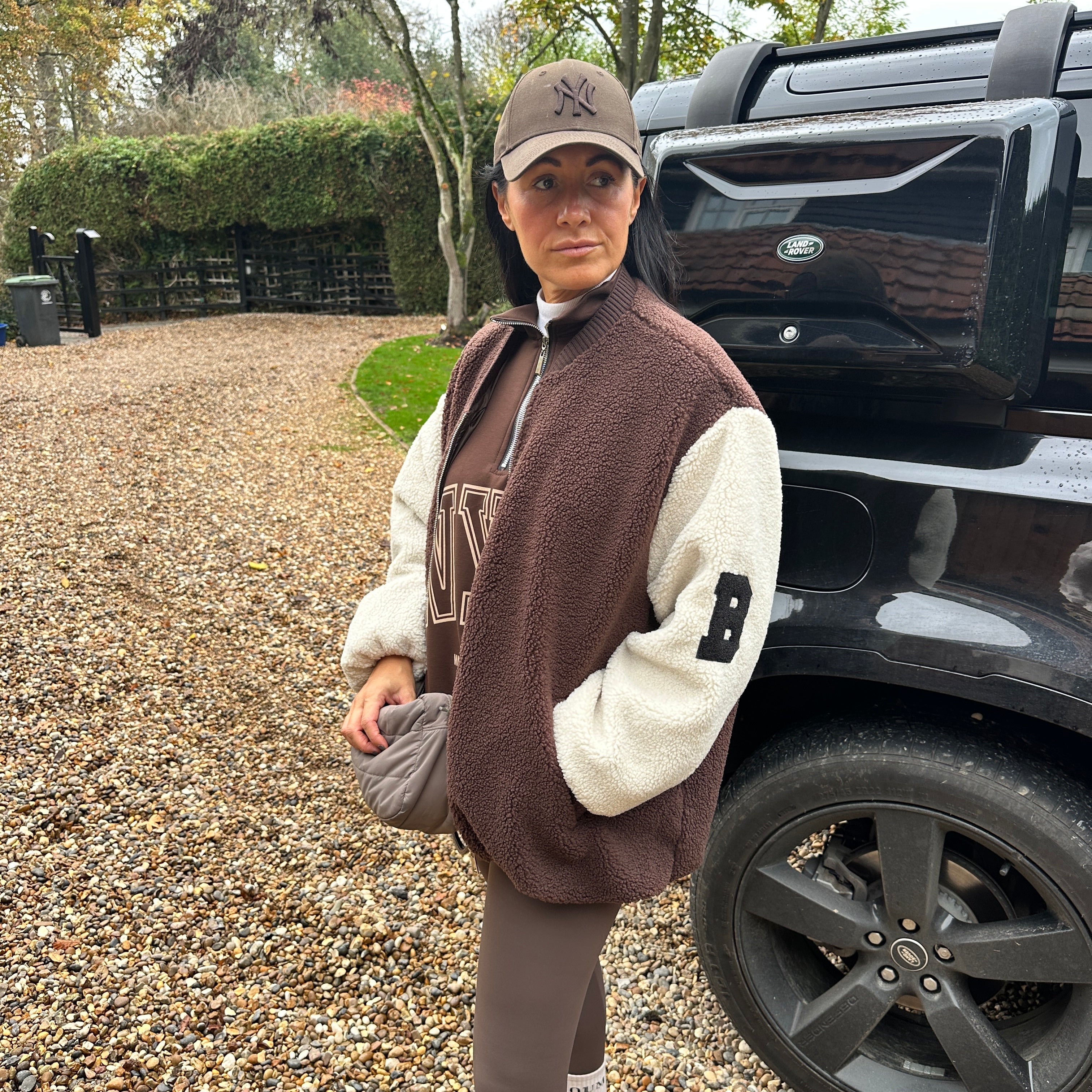 Bailey Boucle Bomber - Blush Boutique Essex