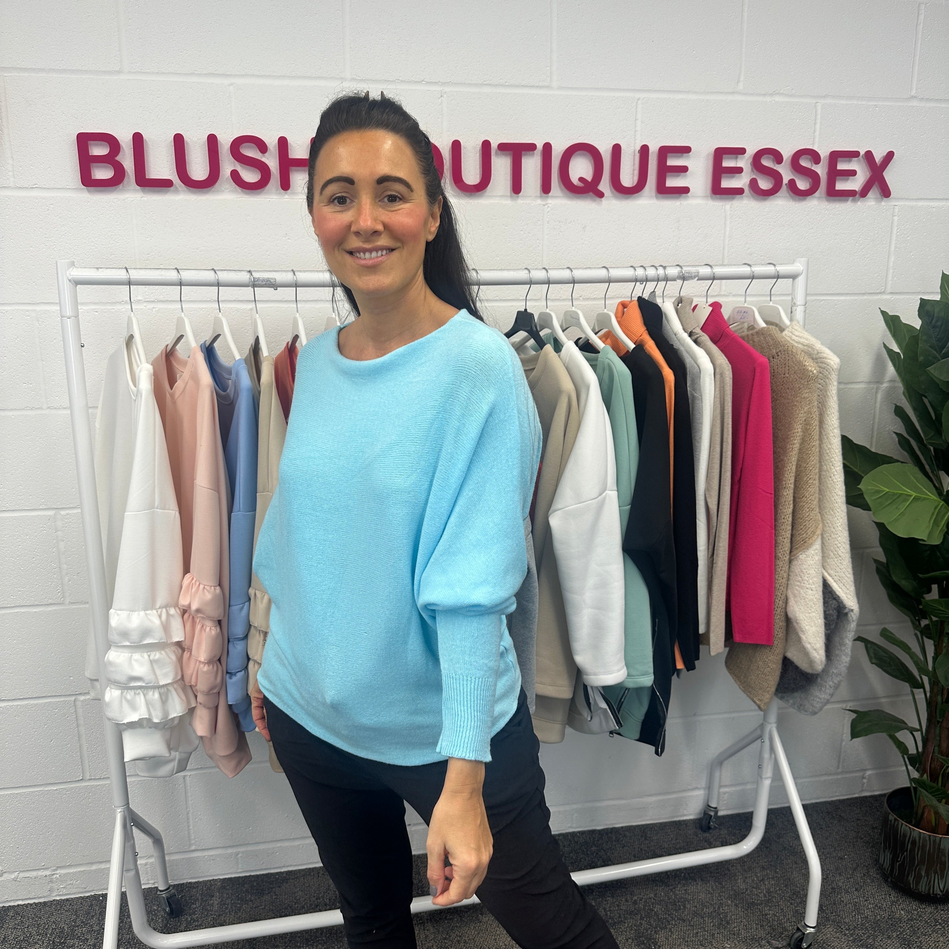 Bree Soft Knit Jumper - Blush Boutique Essex