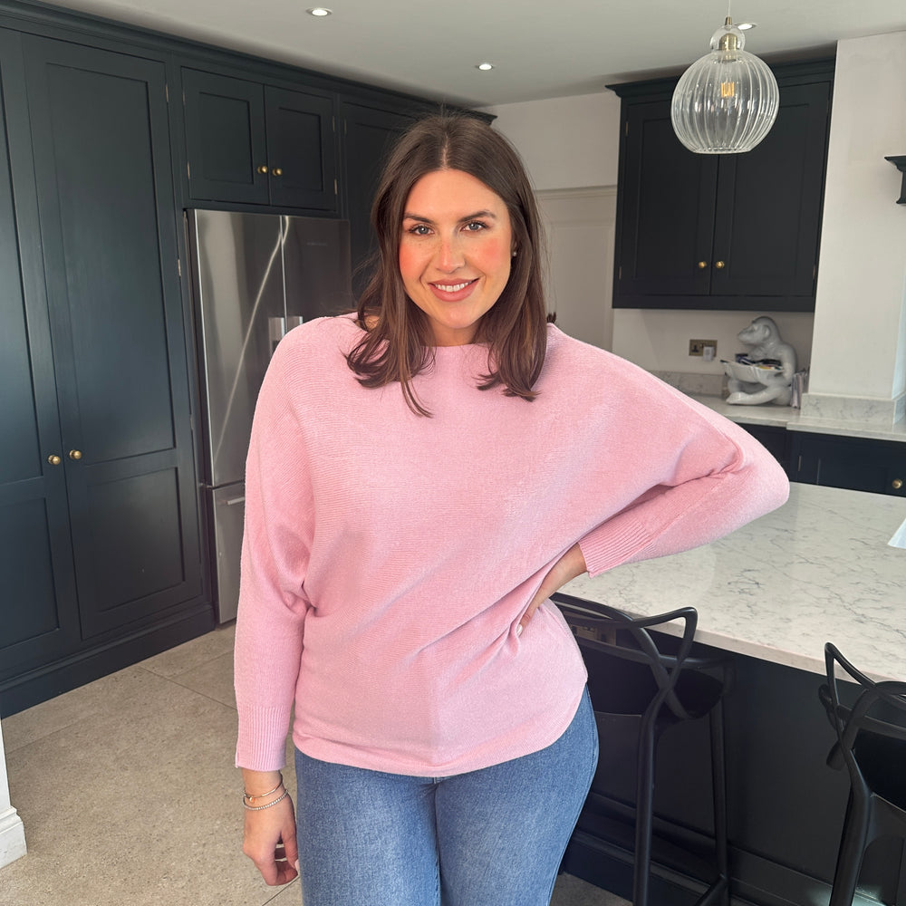Bree Soft Knit Jumper - Blush Boutique Essex