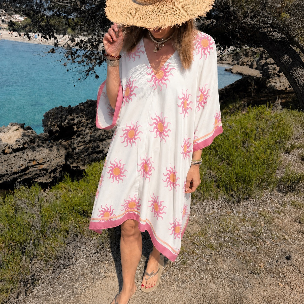 Lumi Kaftan - Blush Boutique Essex