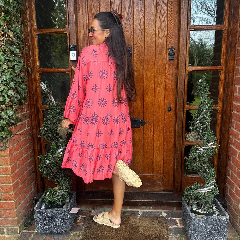 Delilah Swing Dress - Blush Boutique Essex