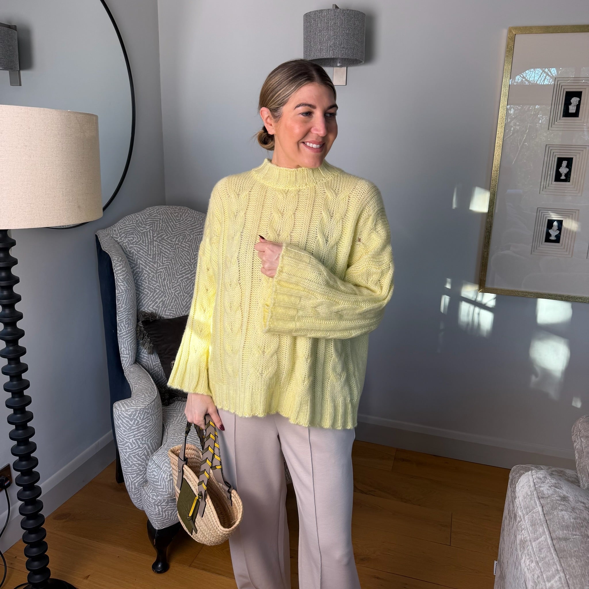 Bonnie Cable Knit Jumper