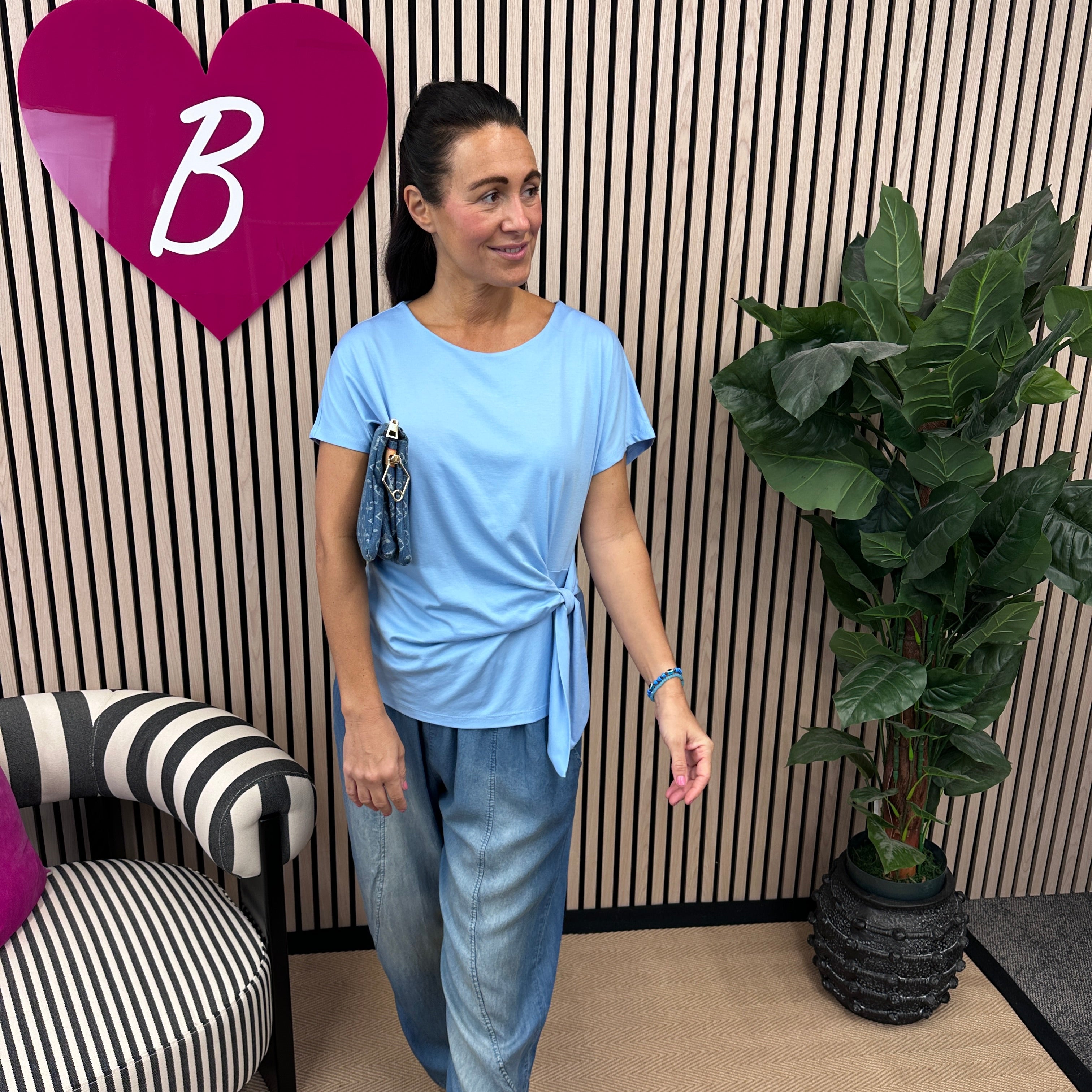 Haze Tie Top - Blush Boutique Essex