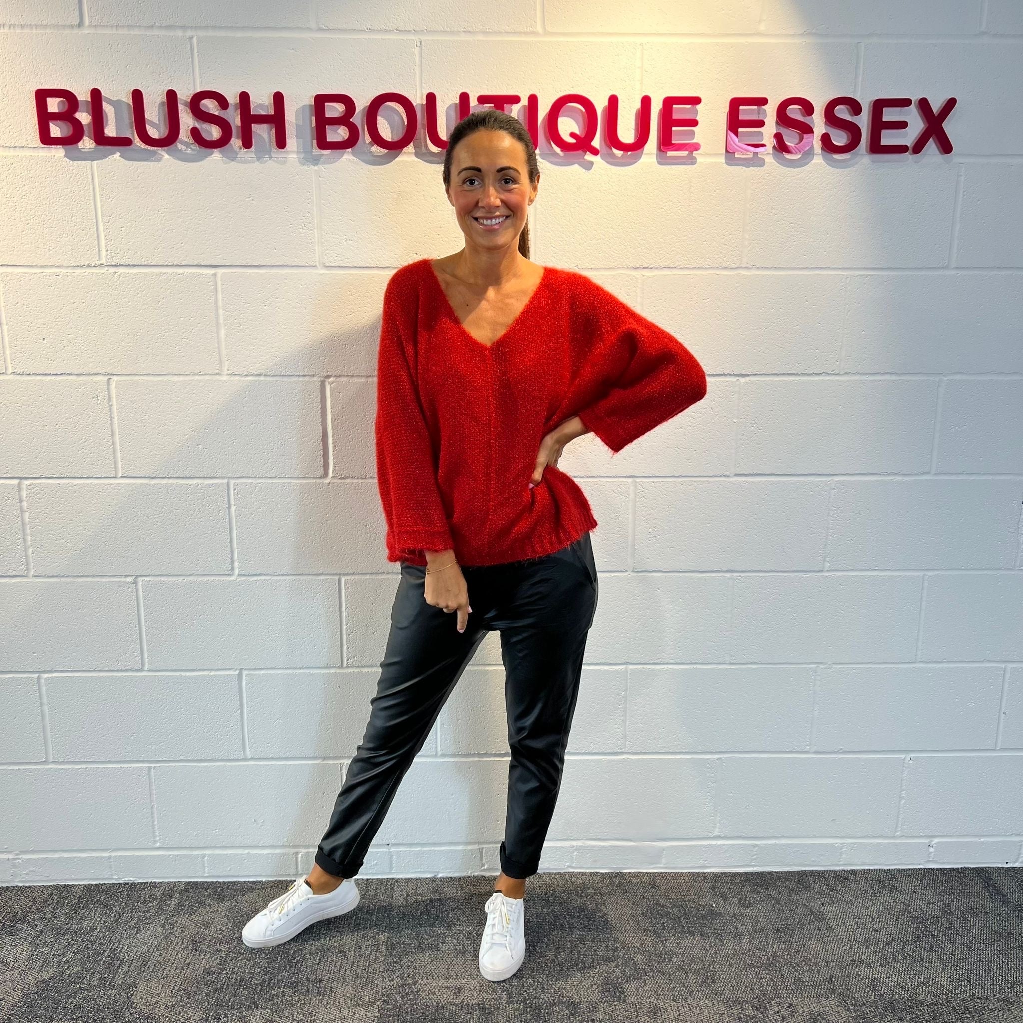 Cody Cosy Jumper - Blush Boutique Essex