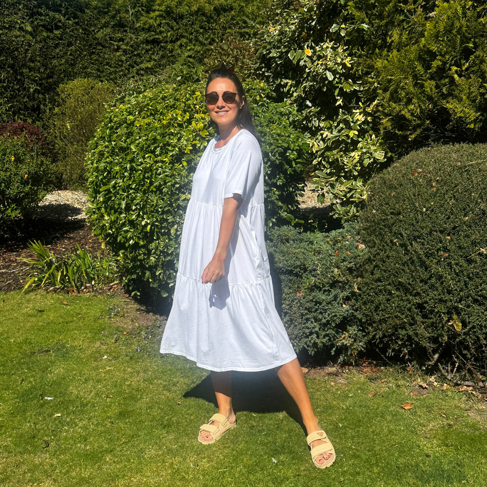 Helena Jersey Dress - Blush Boutique Essex