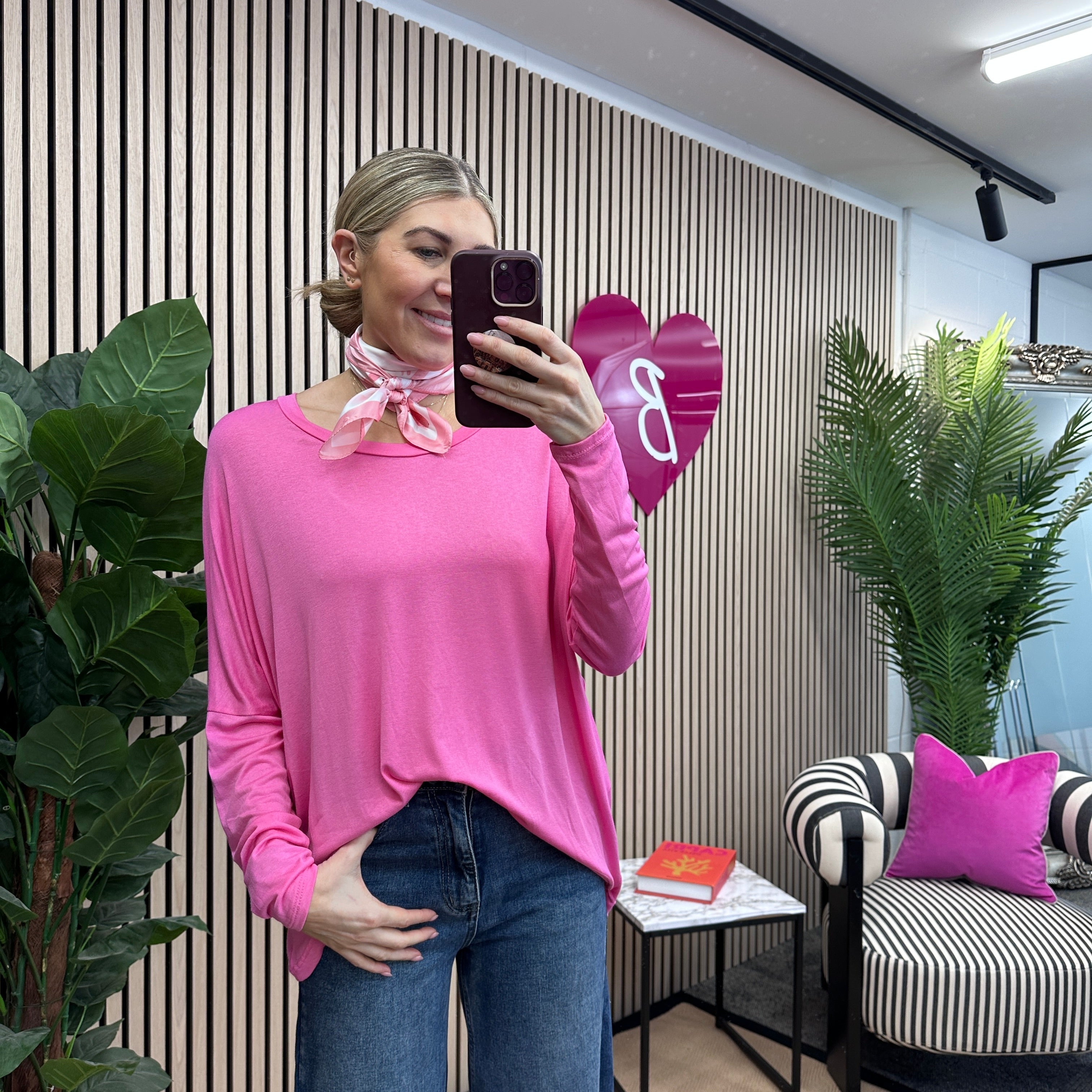 Cazz Slub Top - Blush Boutique Essex