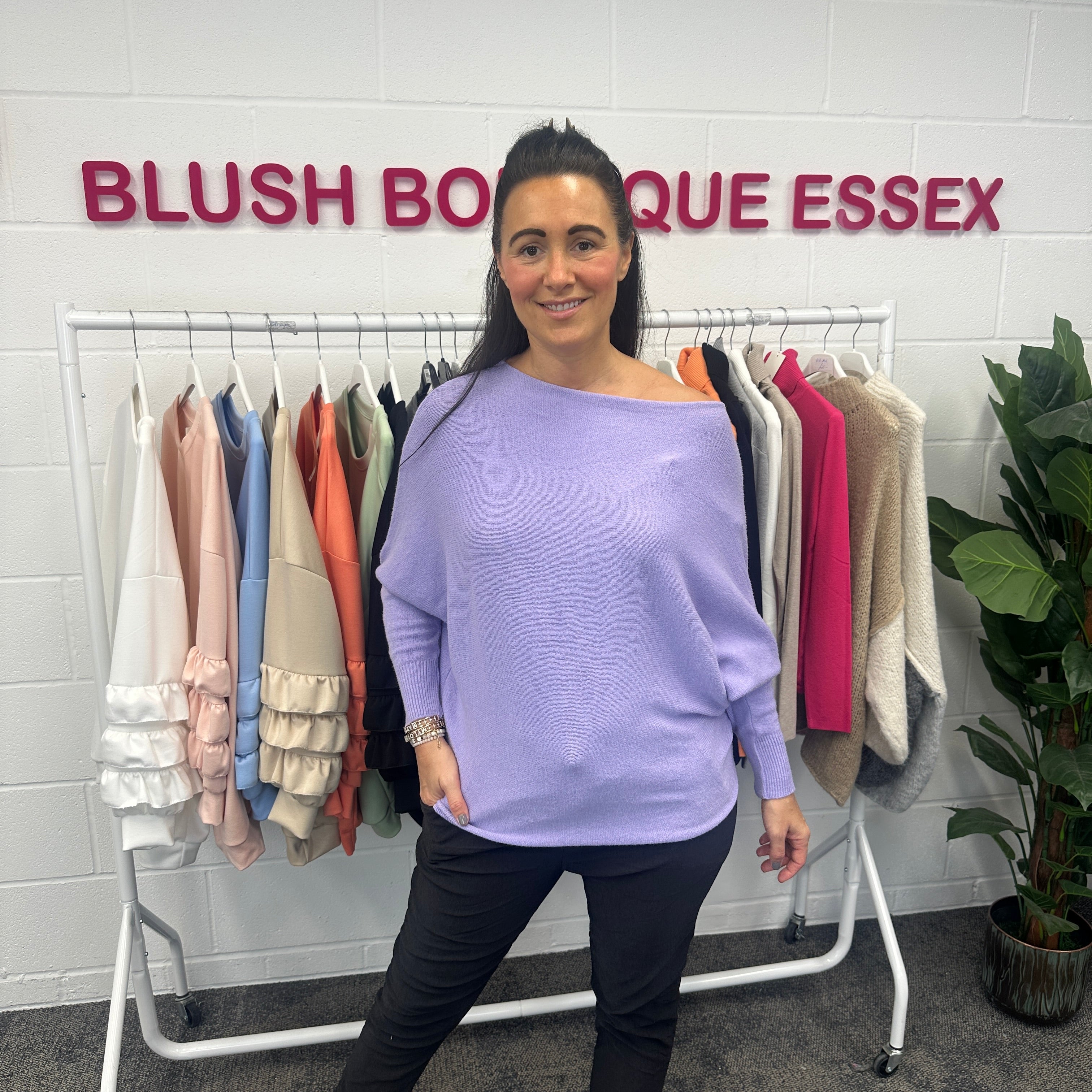 Bree Soft Knit Jumper - Blush Boutique Essex