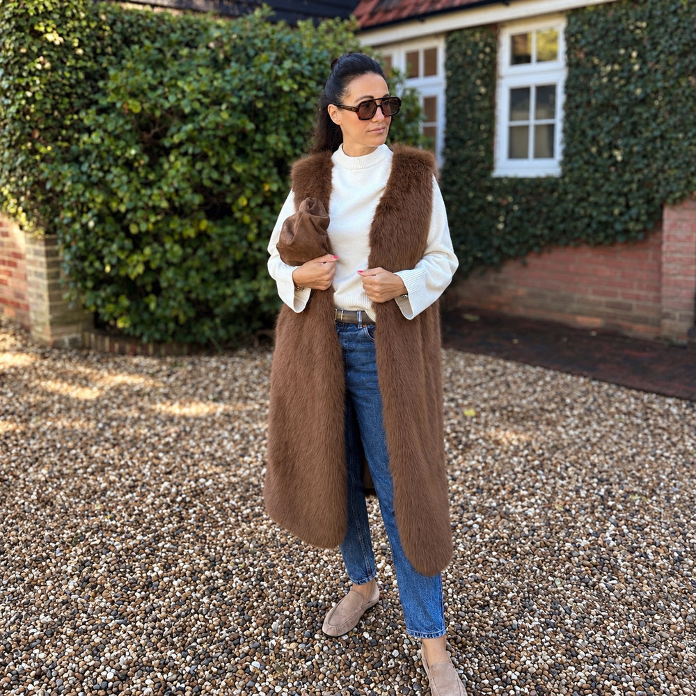 Pammy Longline Gilet