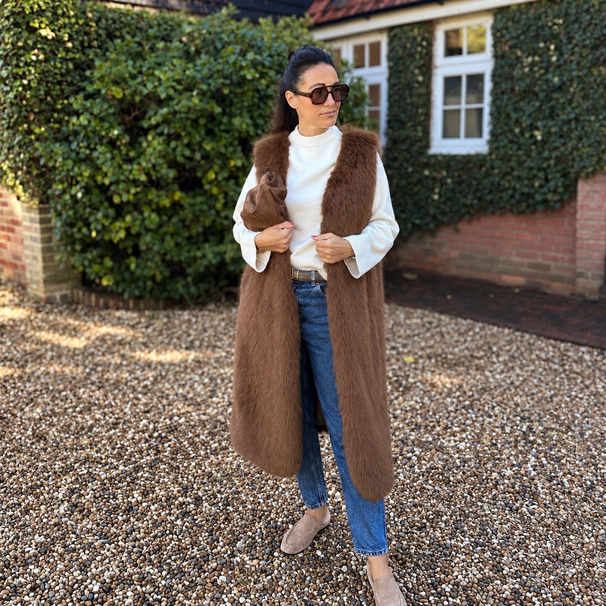 Pammy Longline Gilet