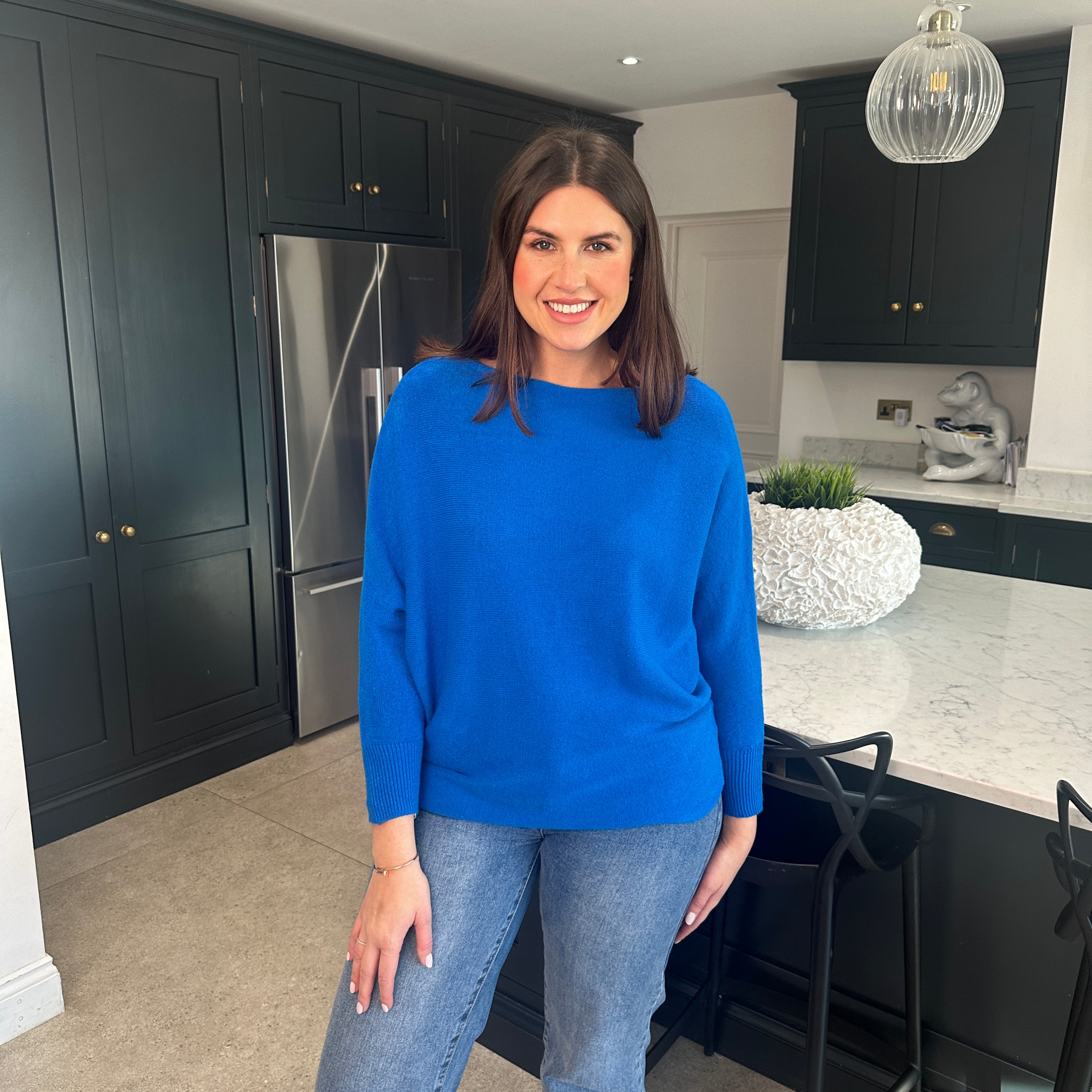 Bree Soft Knit Jumper - Blush Boutique Essex