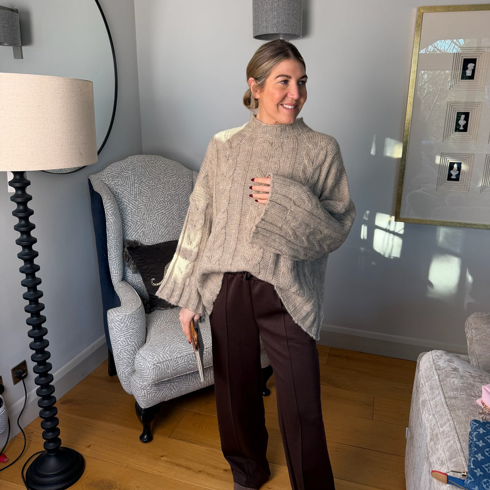 Bonnie Cable Knit Jumper