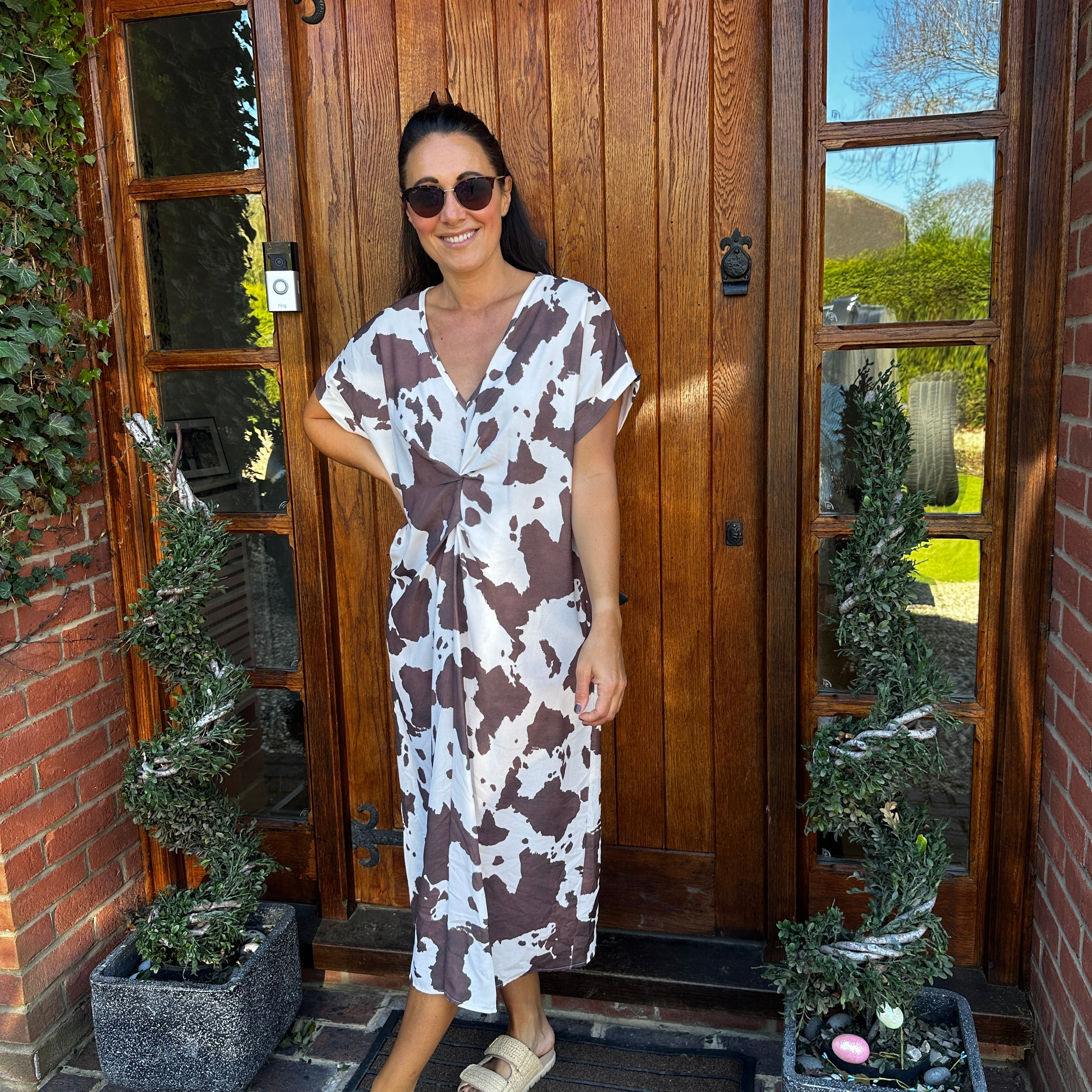 Daisy Knot Dress - Blush Boutique Essex