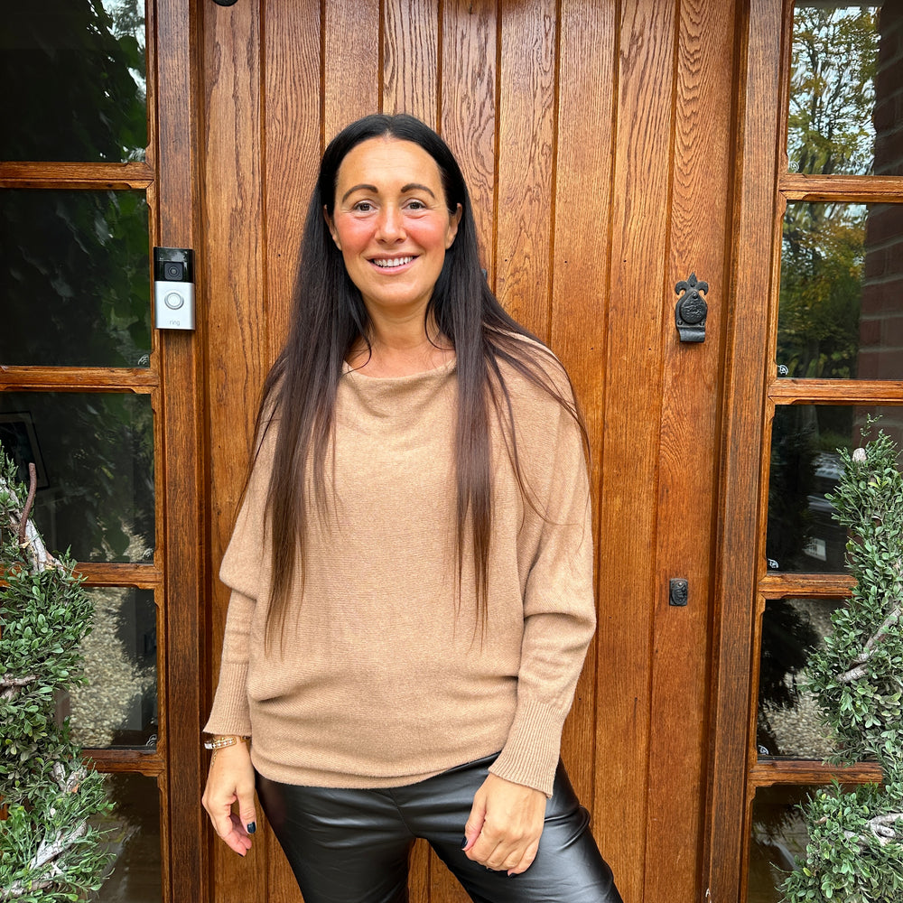 Bree Soft Knit Jumper - Blush Boutique Essex