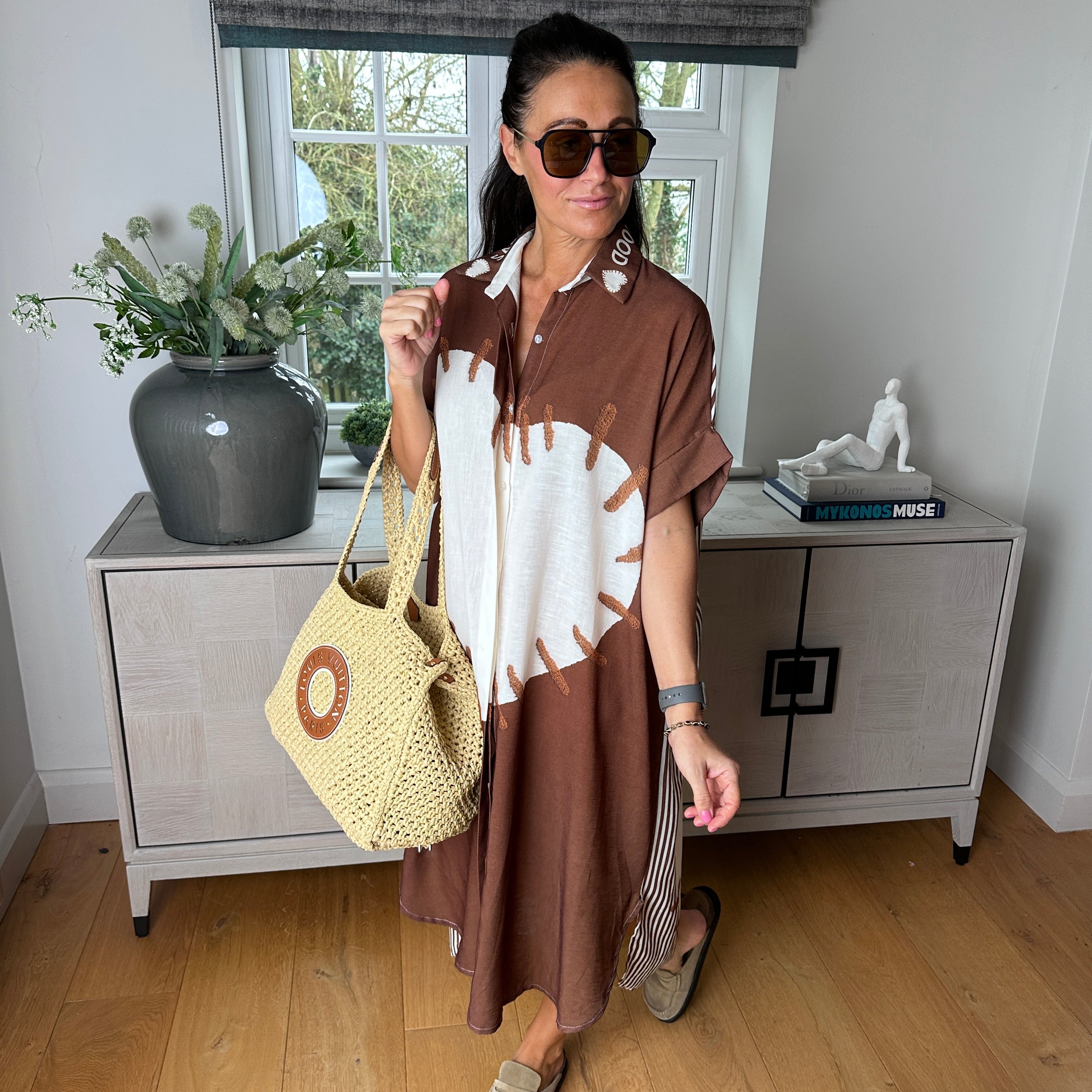 Lulu Shirt Dress - Blush Boutique Essex