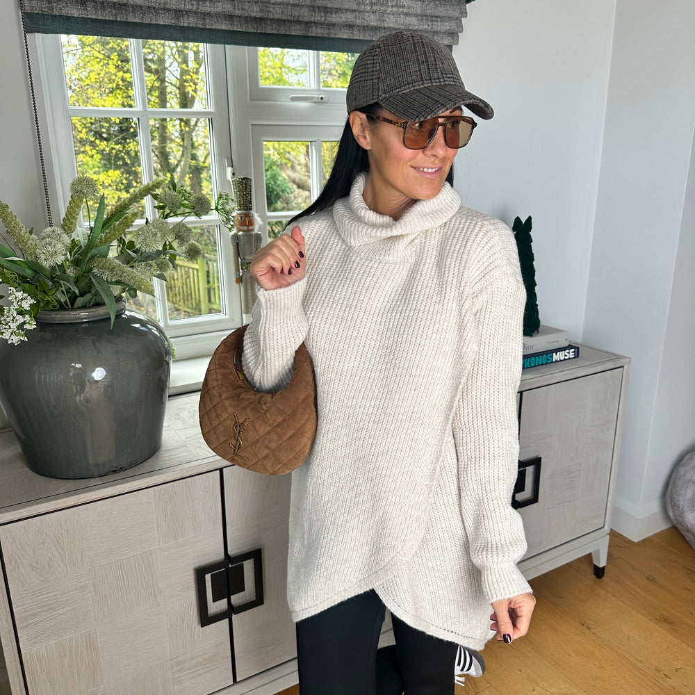 Barney Cross Over Knit Jumper