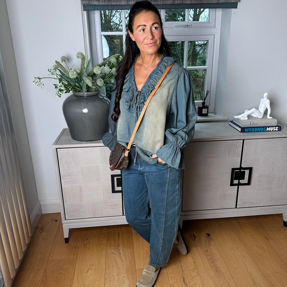 Jasper barrel Jeans - Blush Boutique Essex