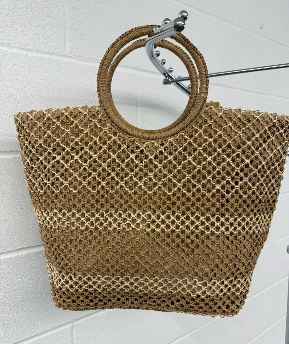 Capri raffia bag - Blush Boutique Essex