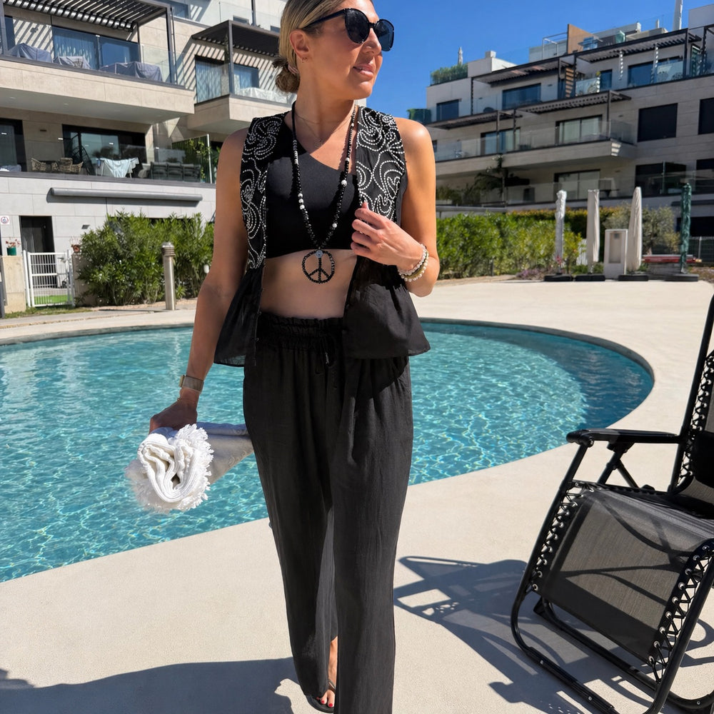 Kira trousers - Blush Boutique Essex