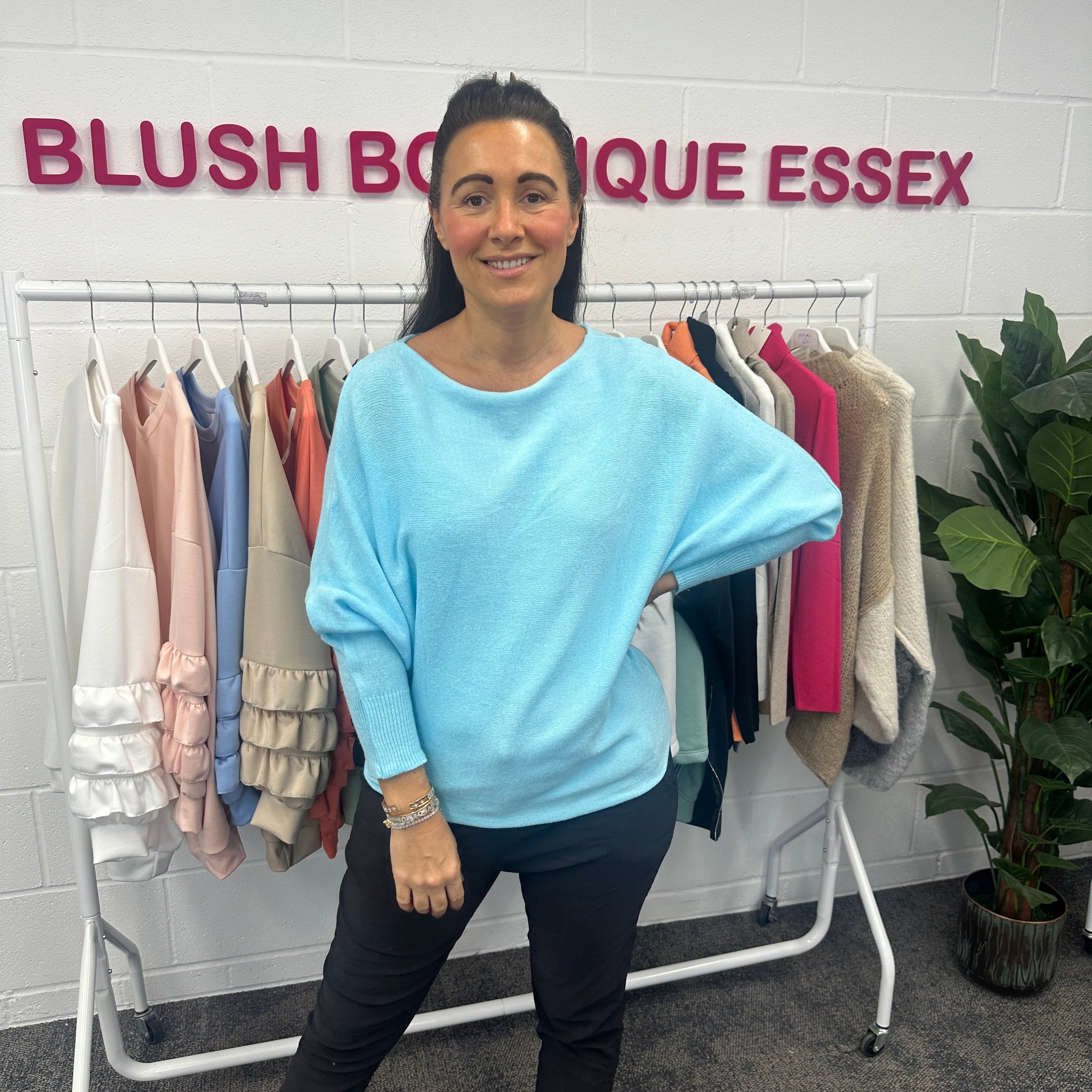 Bree Soft Knit Jumper - Blush Boutique Essex