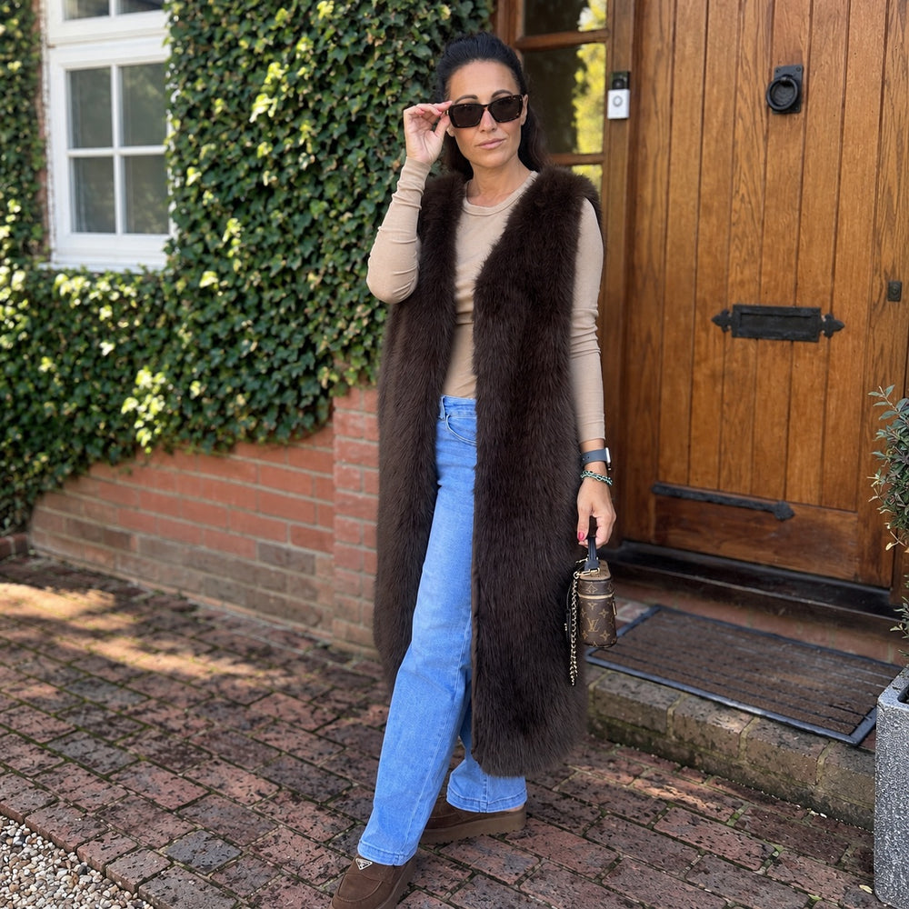 Pammy Longline Gilet