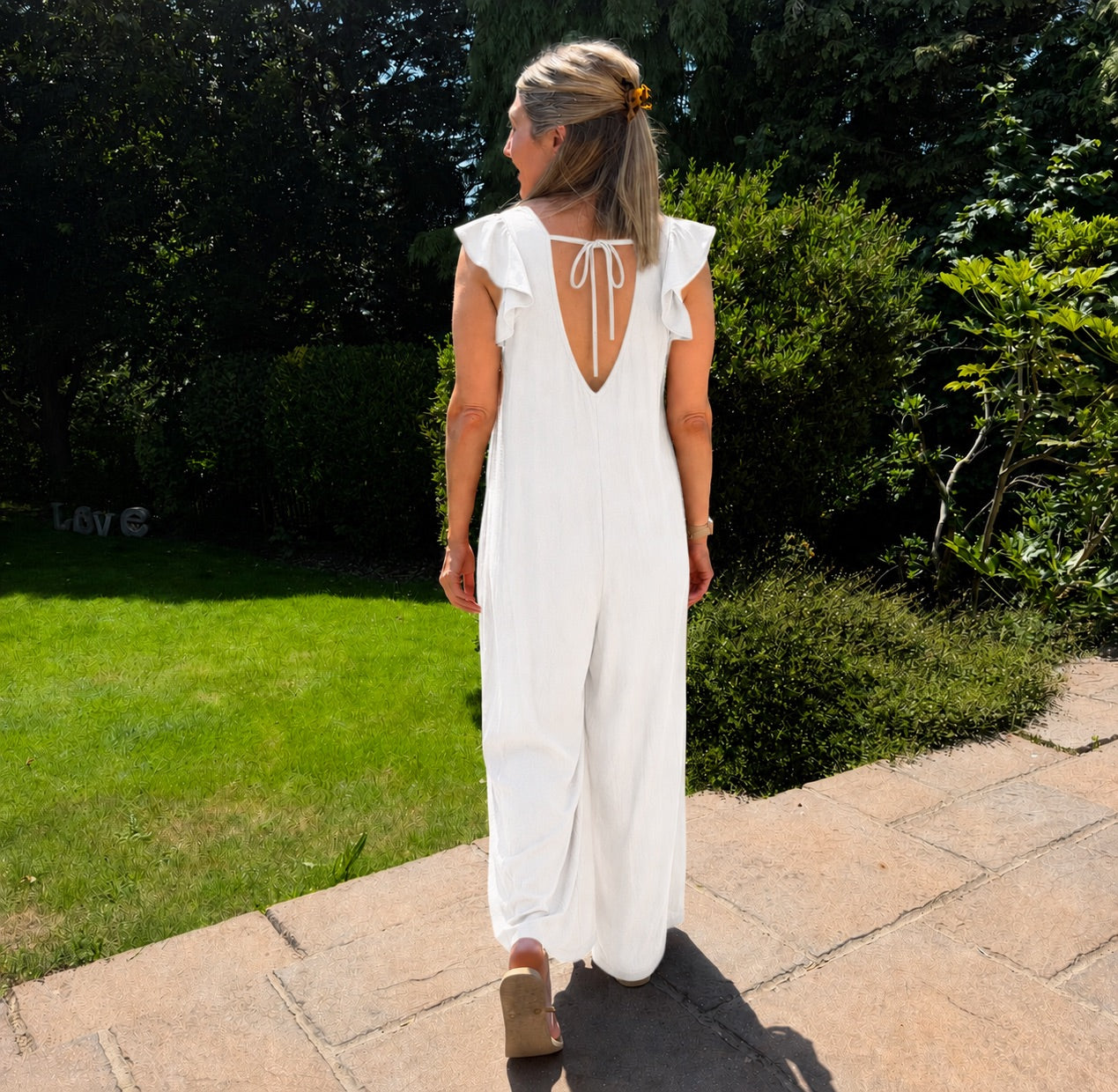Blair Ruffle Jumpsuit
