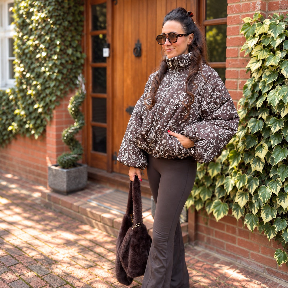 Quinn Puffa Jacket - Blush Boutique Essex