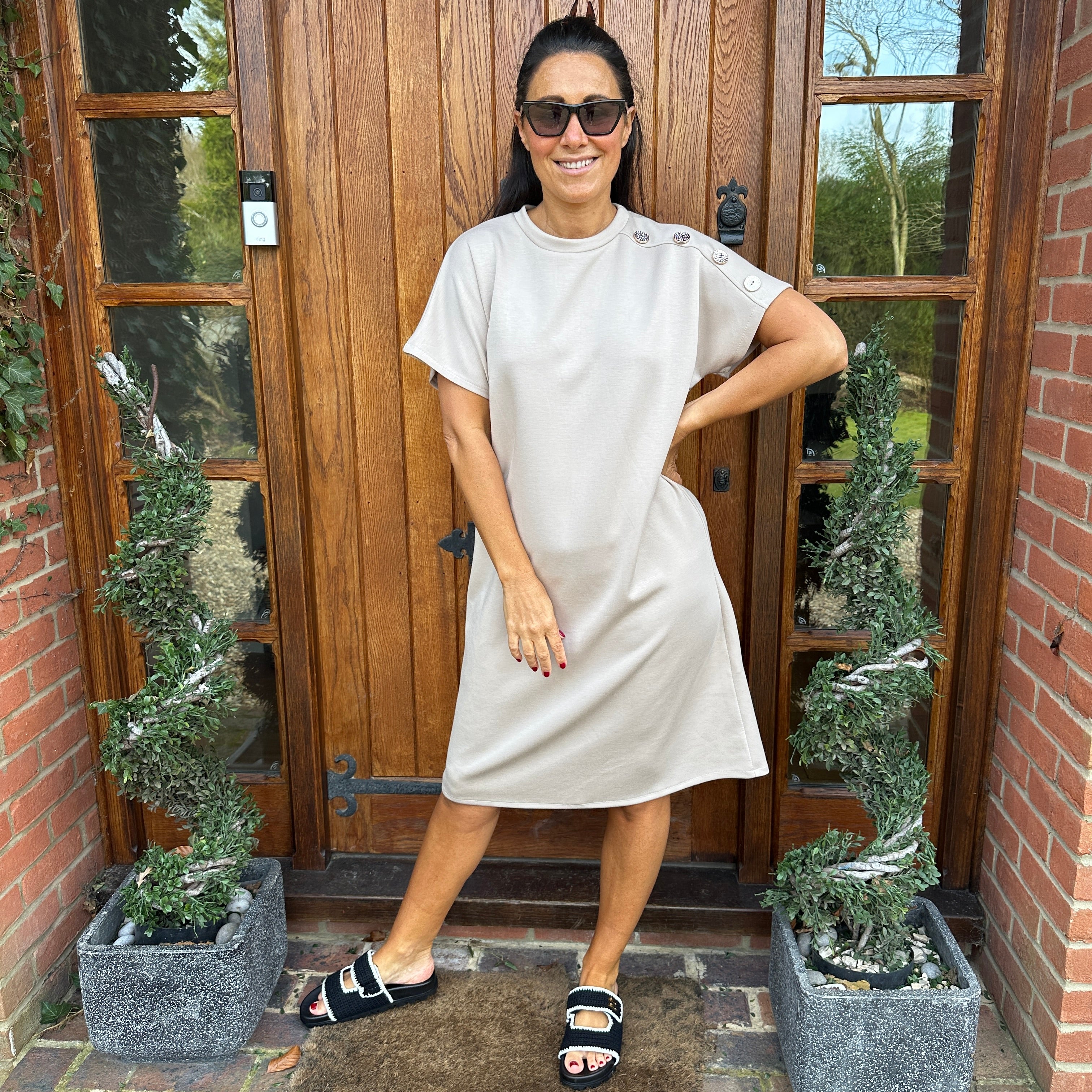Heidi Belt Dress - Blush Boutique Essex