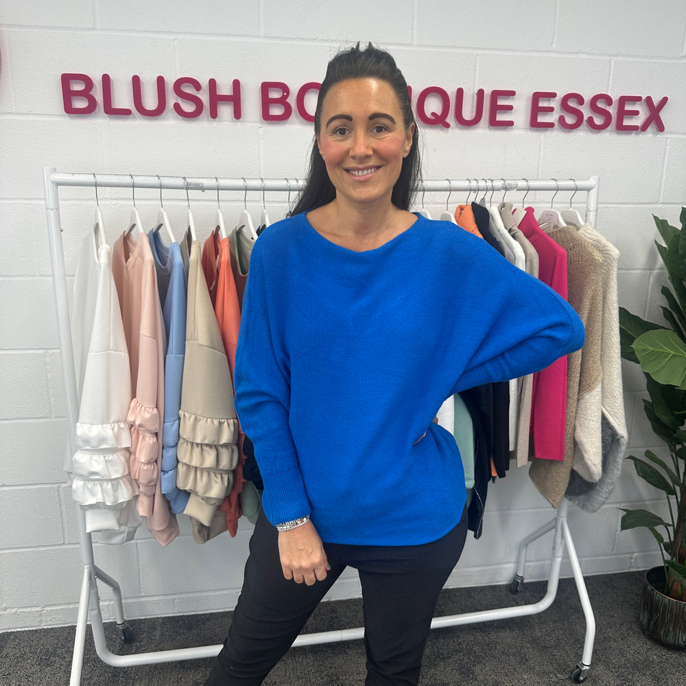 Bree Soft Knit Jumper - Blush Boutique Essex