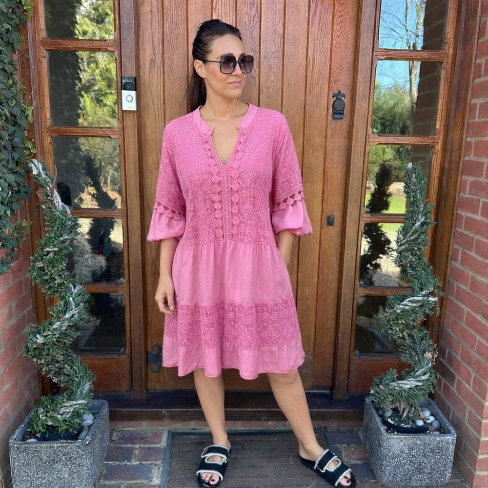 Cobra Swing Dress - Blush Boutique Essex