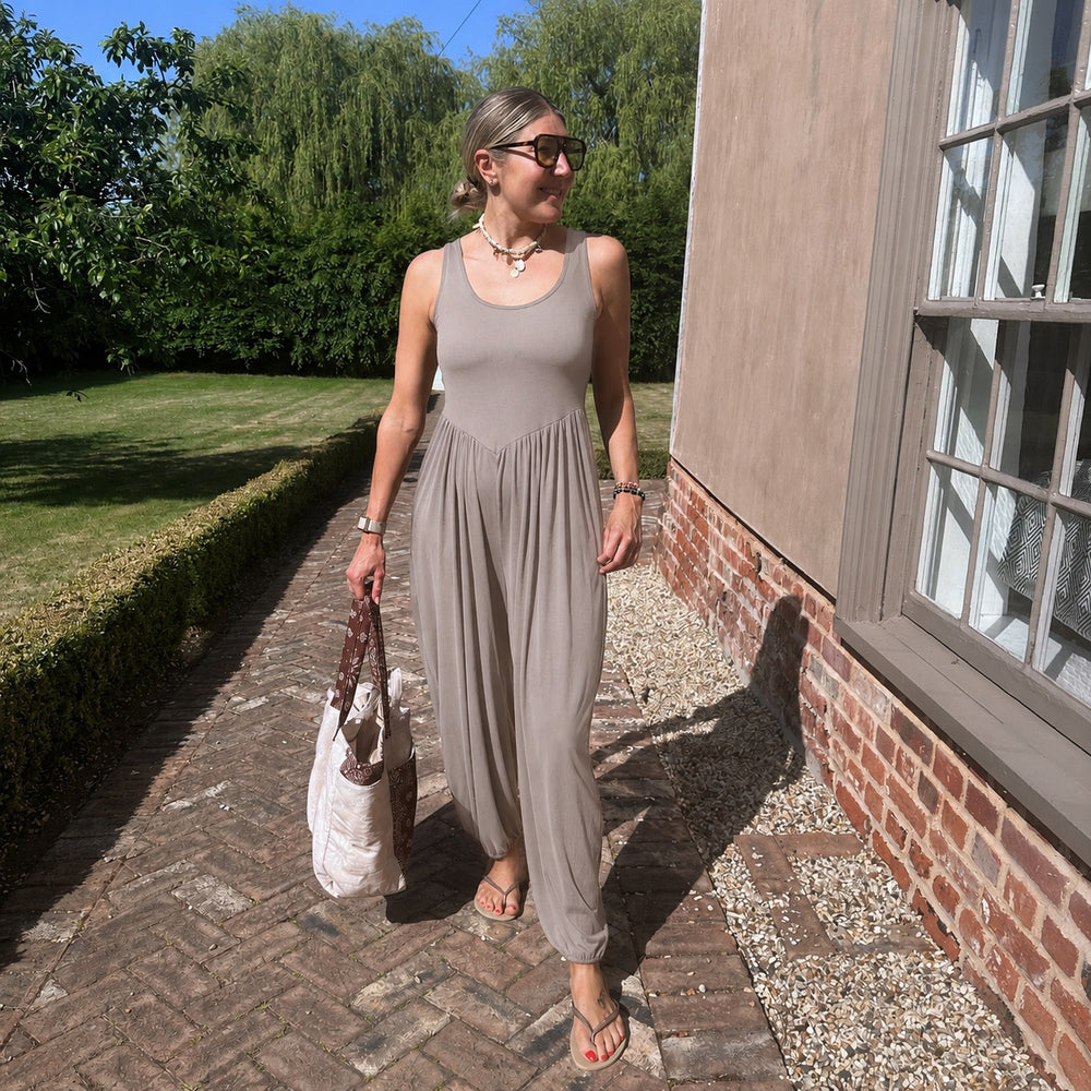 Retreat Jumpsuit - Blush Boutique Essex