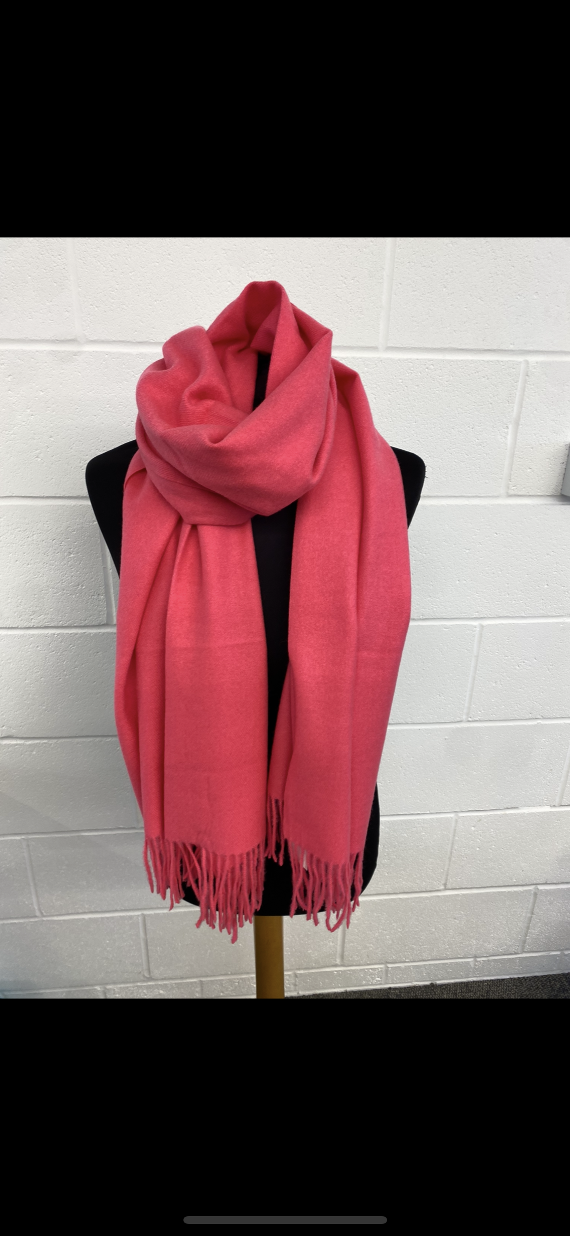 Cashmere mix Scarf - Blush Boutique Essex