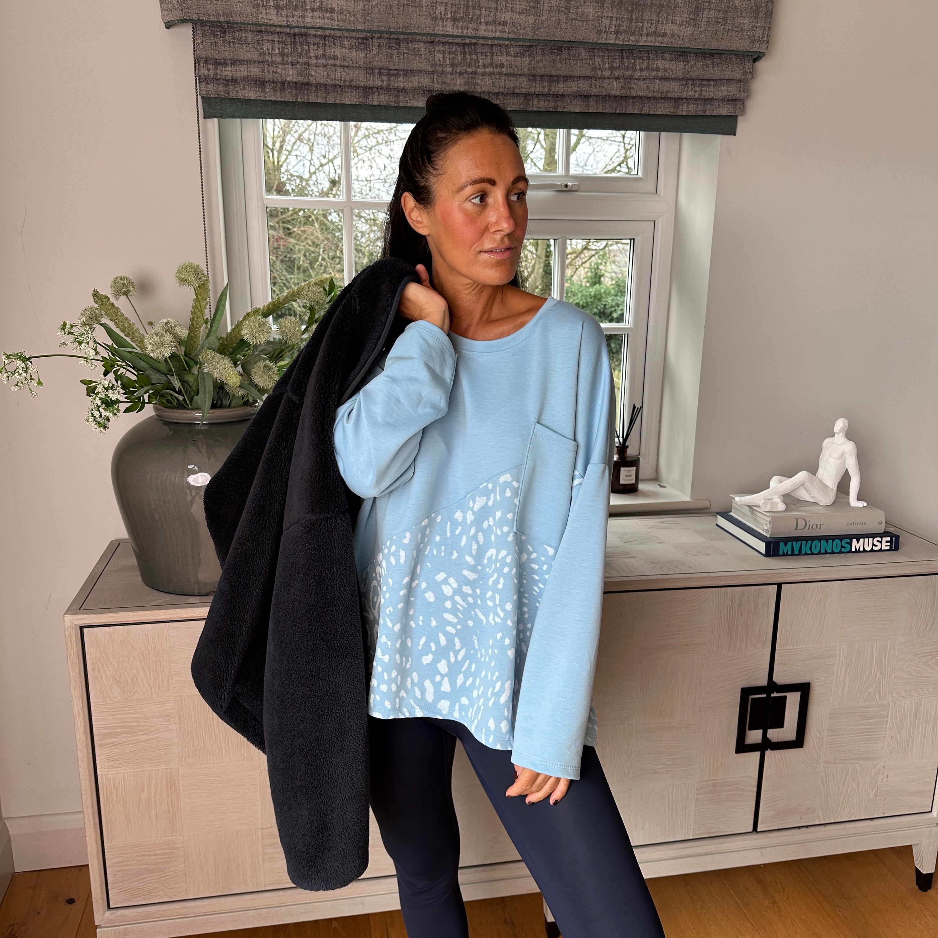 Teddi Sweatshirt - Blush Boutique Essex