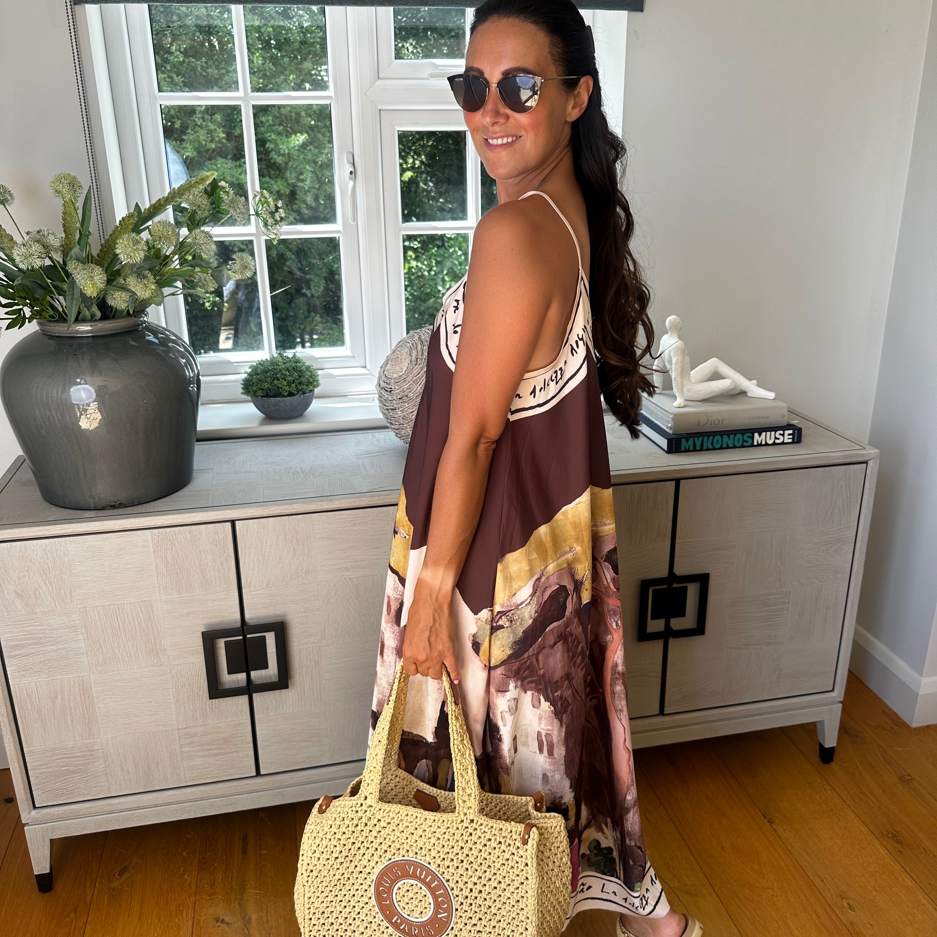Venice Scarf Dress - Blush Boutique Essex
