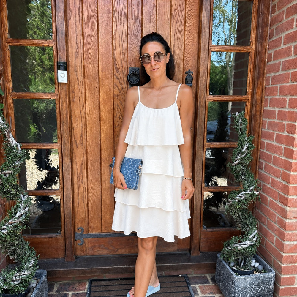 Stevie ruffle dress