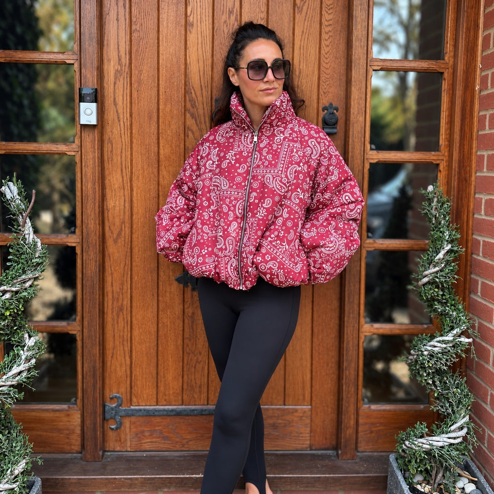 Quinn Puffa Jacket - Blush Boutique Essex